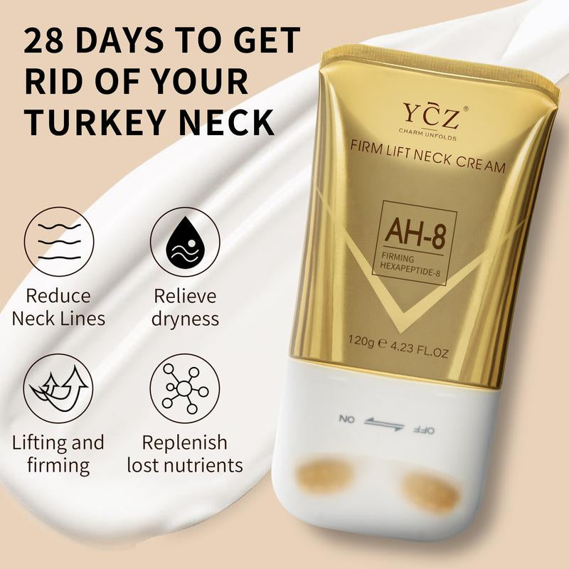YCZ Neck-Eye Care Tightening & Revitalizing Set - Smooth of Fine Lines, Eye & Neck Treatment, Skin Moisturizer, Deep Moisturizing Skincare