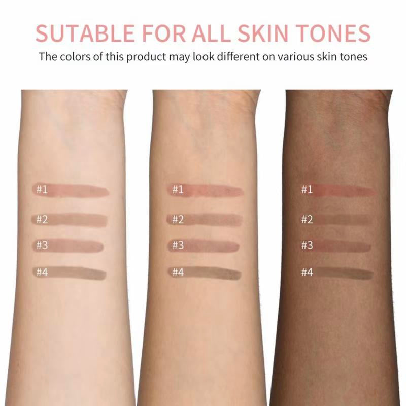 4Pcs Peel off Lip Liner Stain Set , Waterproof Nude Matte Lip Tint, Non-Fading Peel off Lip Color, Effortless Precision & Full Coverage, 24H Color Hold