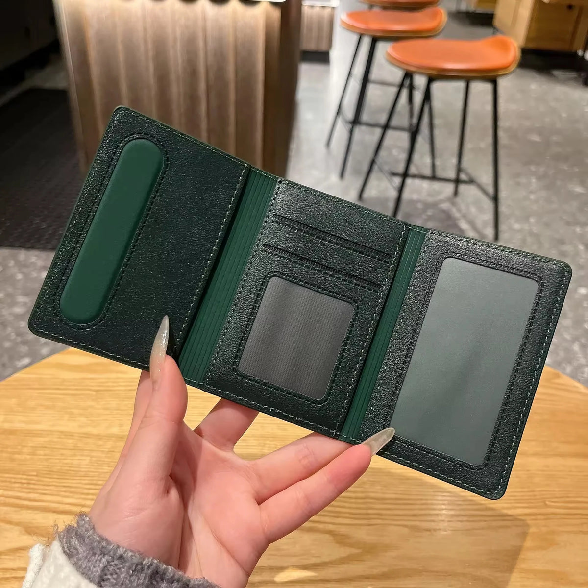 Luxury PU Leather Wallet | Magnetic Closure with Storage Compartments