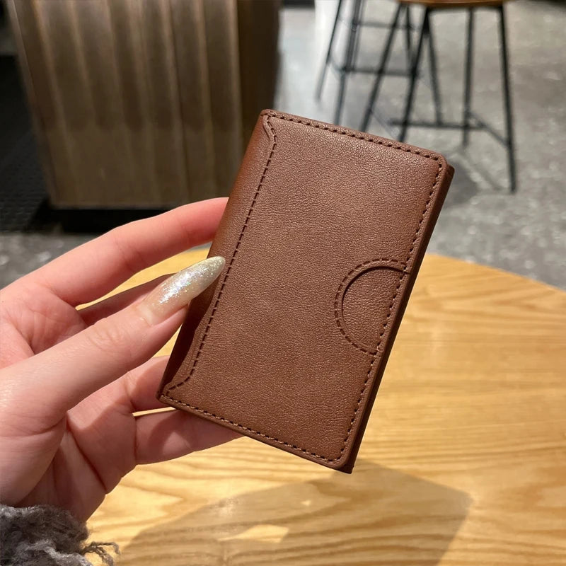 Luxury PU Leather Wallet | Magnetic Closure with Storage Compartments