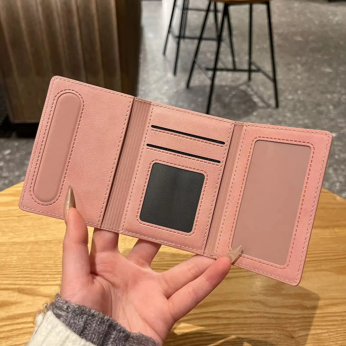 Luxury PU Leather Wallet | Magnetic Closure with Storage Compartments
