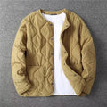 Men's Retro Winter Jacket | Collarless Casual Warm Coat