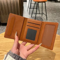 Luxury PU Leather Wallet | Magnetic Closure with Storage Compartments