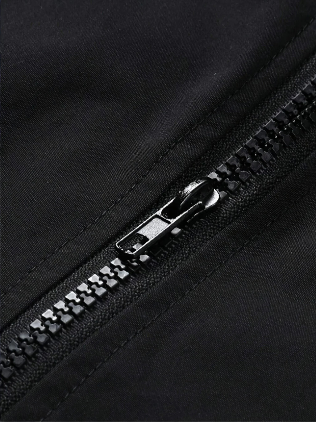 Men's Color-Block Jacket - Lightweight Windproof Casual Wear