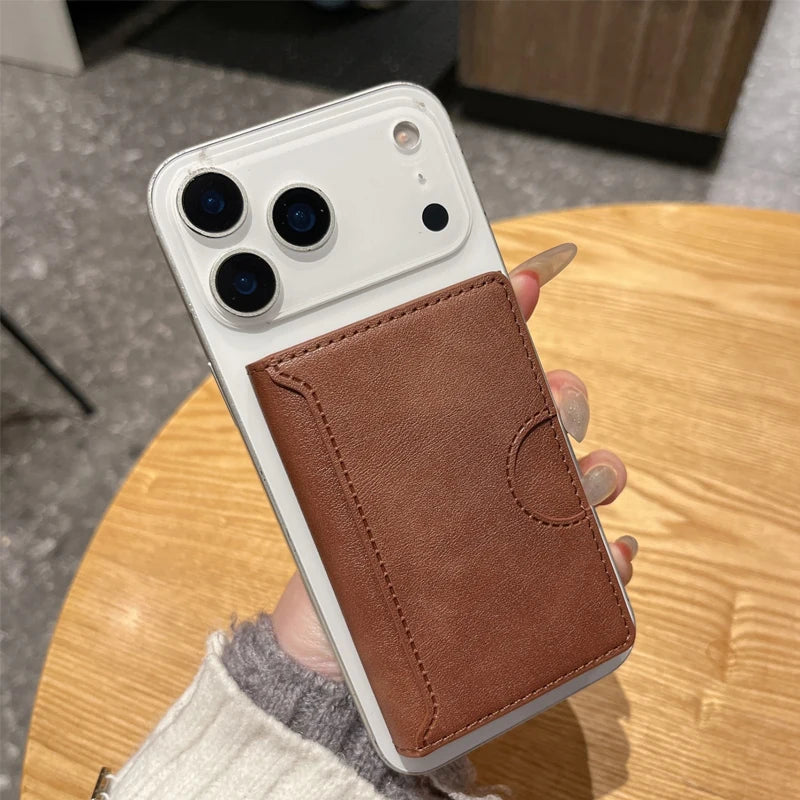 Luxury PU Leather Wallet | Magnetic Closure with Storage Compartments